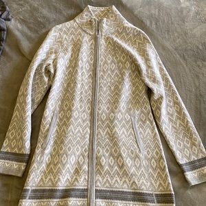 Max Studio zip sweater
